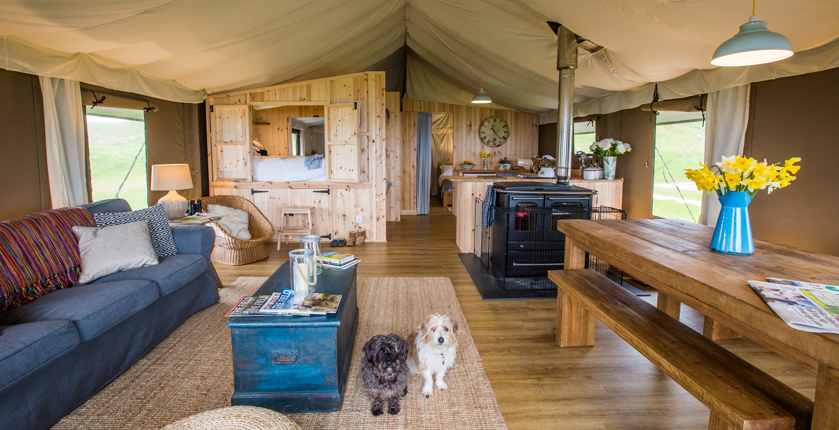 Catchpenny, Safari Lodges, Elie, Stove